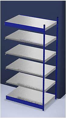 Produktbild kaiserkraft Stabil-Steckregal, einseitig