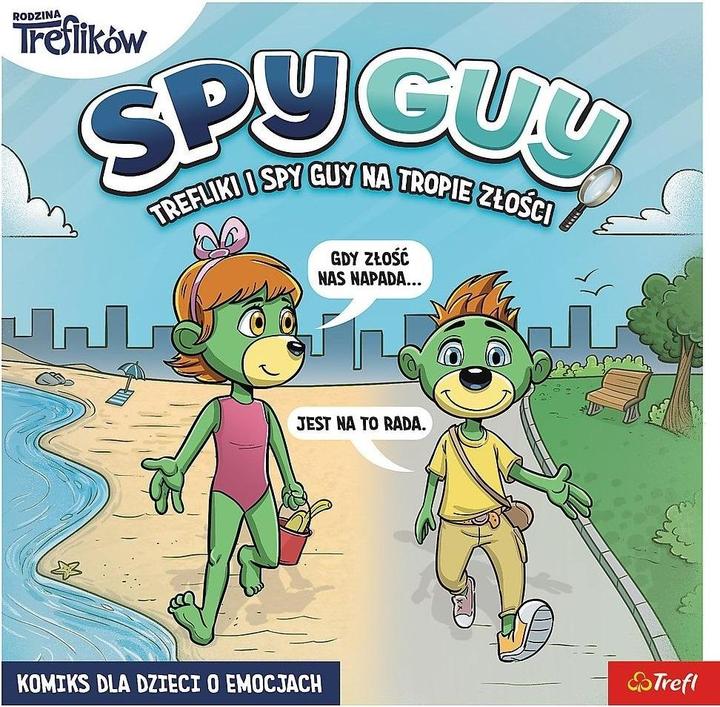 Trefl Spy Guy Comic: Dem Bösen auf der Spur (Polnisch, Michał Ambrzykowski, Wojciech Kubiak, 2024)