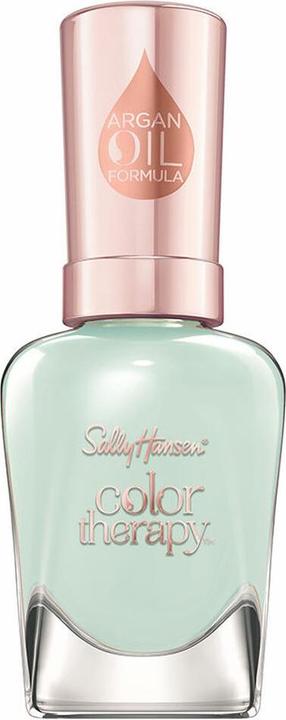 Sally Hansen Color Therapy Nail Polish Bliss Collection Cool As A Cucumber 0.5 fl oz (Colourful, Colour paint)