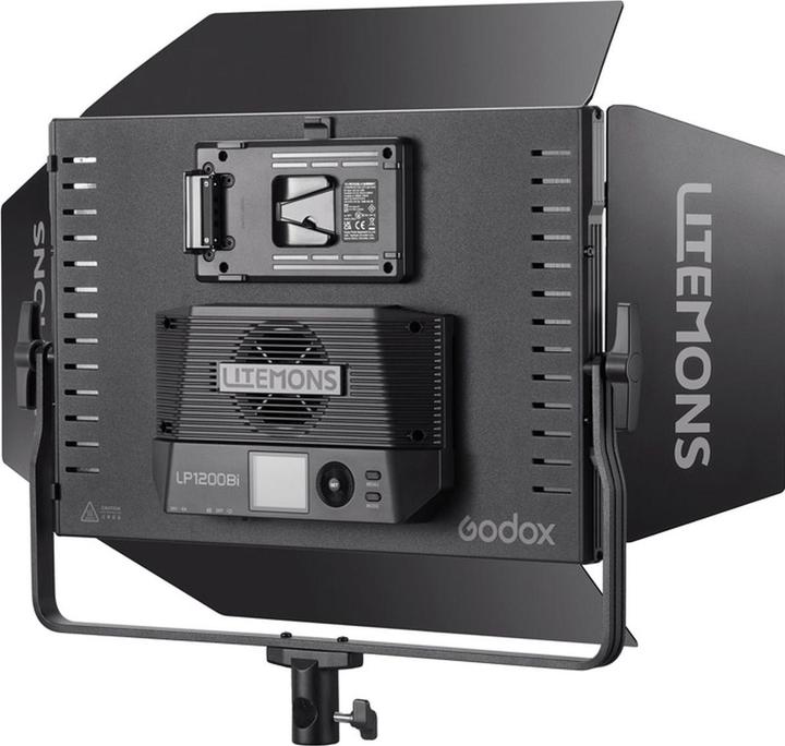 Produktbild Godox LP1200Bi K2 Black Litemons Bi color LED Light Panel 2 light kit