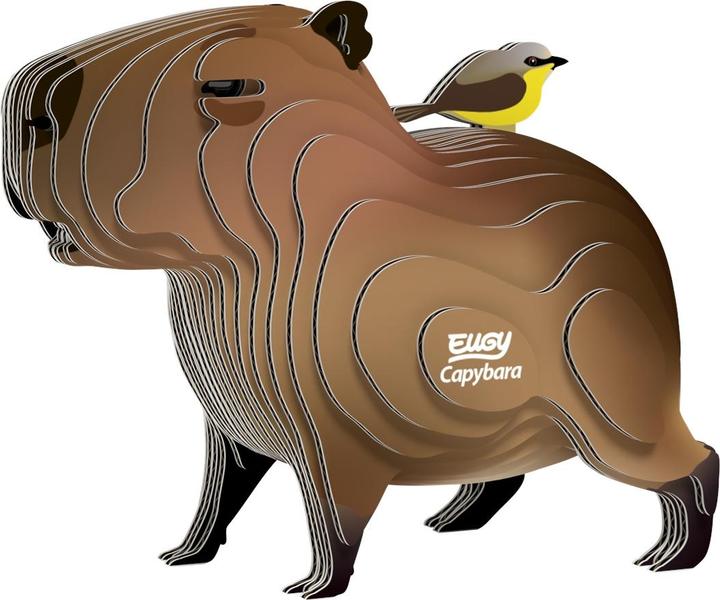 Produktbild Eugy Capybara-Nagetier. Öko-3D-Puzzle