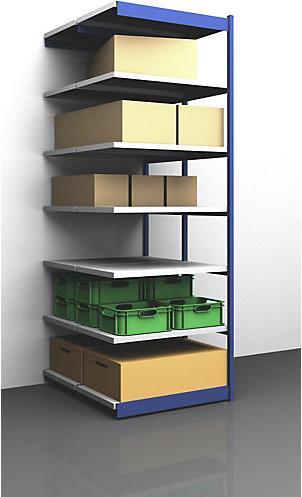 Produktbild kaiserkraft Stabil-Steckregal, doppelseitig