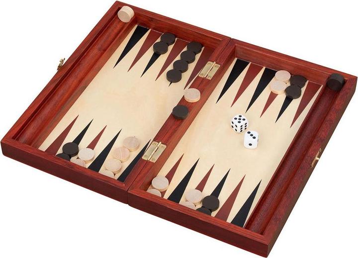 Actual product image Goki Backgammon (German, 2 Players)