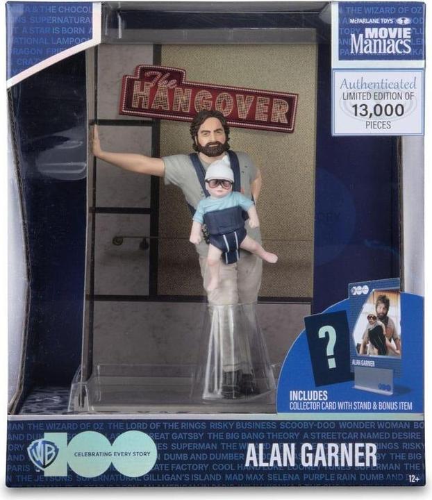 Image du produit McFarlane Very Bad Trip figurine Movie Maniacs Alan Garner 18 cm