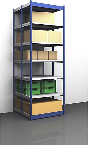 Produktbild kaiserkraft Stabil-Steckregal, doppelseitig