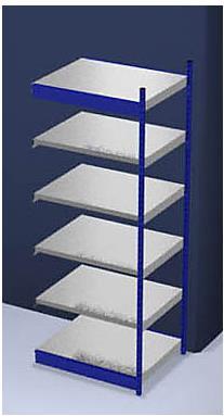 Produktbild kaiserkraft Stabil-Steckregal, einseitig