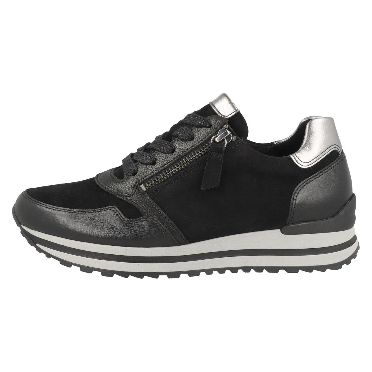 Gabor, Damen, Sneakers, 76.528 - 67659, Schwarz, (40.5)
