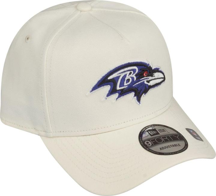 Produktbild New Era 9Forty A-Frame Cap - Baltimore Ravens chrome white (One Size)