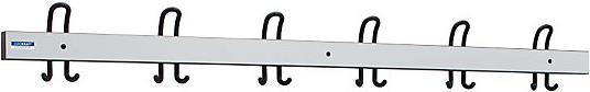 Actual product image eurokraft pro Coat rail with double hooks