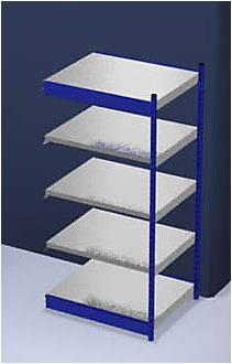 Produktbild kaiserkraft Stabil-Steckregal, einseitig