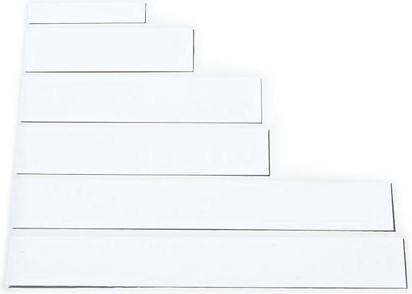 Actual product image kaiserkraft Labels for open fronted storage box