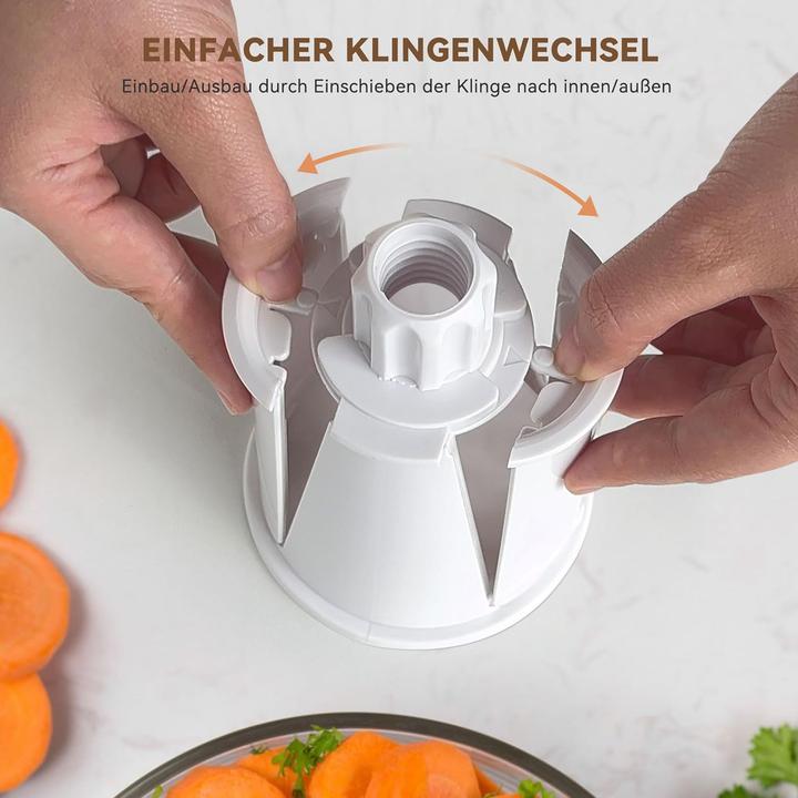 Image du produit KitchenBoss Gemüseschneider mit Kurbel