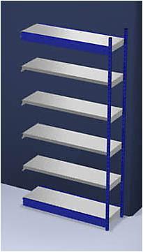 Produktbild kaiserkraft Stabil-Steckregal, einseitig