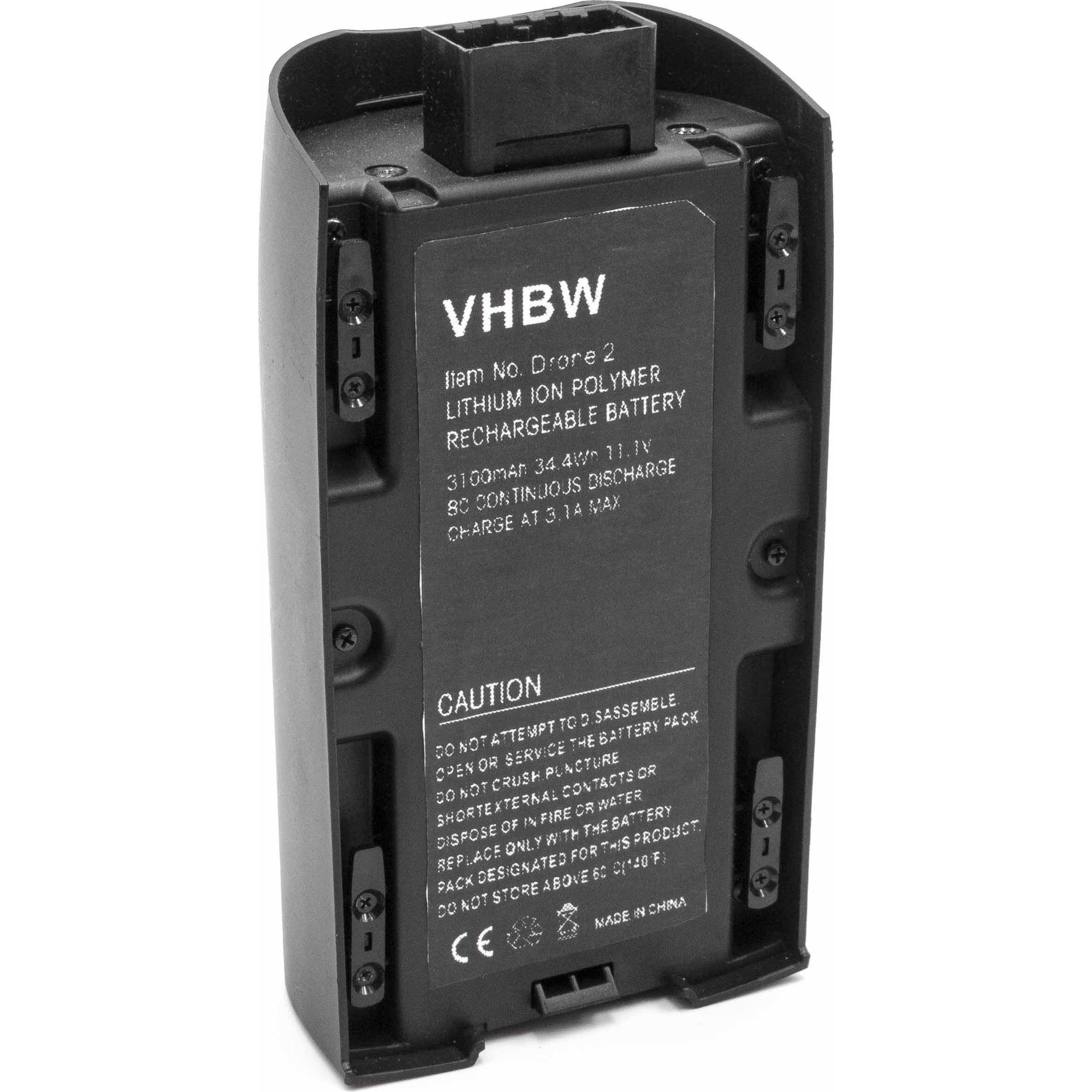 XCell Akku für Drohne Multicopter Quadrocopter wie Parrot 1413006, 1416366 3100mAh (11.1V) Li-Polymer (Parrot Bepop 2), ...