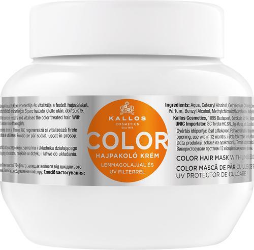 Produktbild Kallos Cosmetics Kallos - Color Shampoo With Linseed Oil And Uv Filter (275 ml, Flüssiges Shampoo)