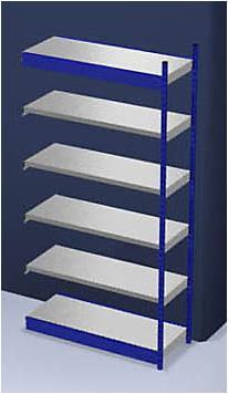 Produktbild kaiserkraft Stabil-Steckregal, einseitig