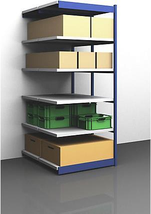 Produktbild kaiserkraft Stabil-Steckregal, doppelseitig