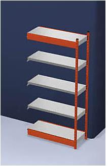 Actual product image kaiserkraft Stable boltless shelving, one-sided