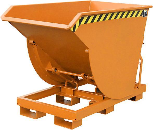 Actual product image eurokraft pro Tilting container, narrow design (750 l)