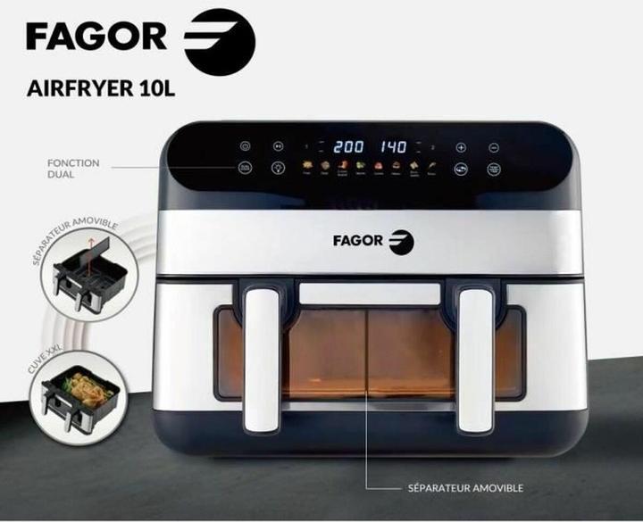 Actual product image Fagor Heissluftfritteuse Fgf10 2400 W 10 L