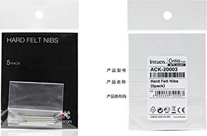 Produktbild Wacom Hard felt nibs 5 pack, I4/5