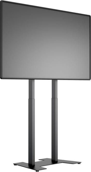 Image du produit Multibrackets Pied électr., -90", max 60 kg, noir (60 kg, 37" - 90")