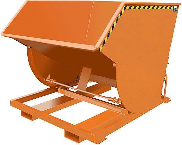 Image du produit eurokraft pro Benne basculante, modèle étroit (2000 l)