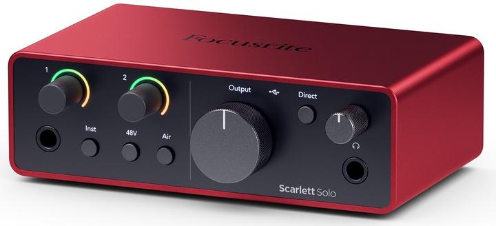 Produktbild Focusrite Scarlett Solo – 4th Generation (USB)