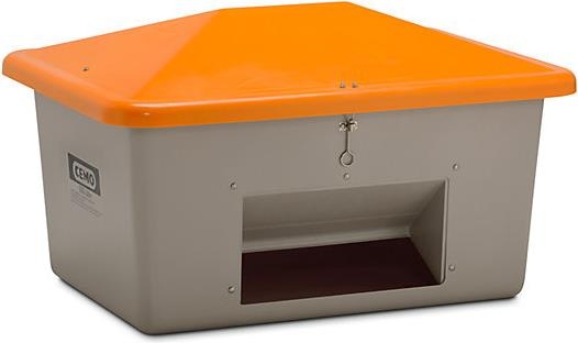 Cemo Gritting material container made of GfK (550 l)