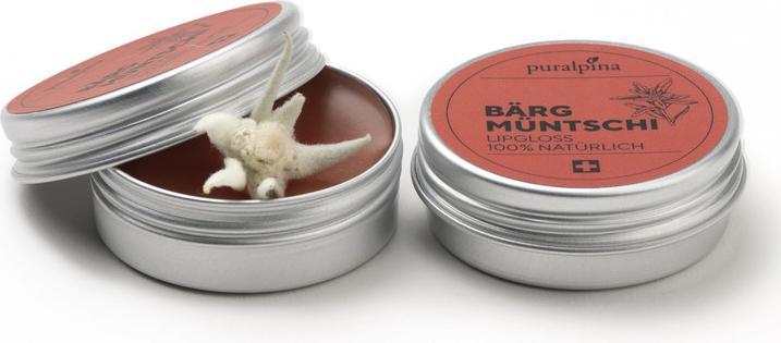 Produktbild Puralpina Lippenbalm Bärgmüntschi Gloss 5 ml (Balsam, 5 ml)
