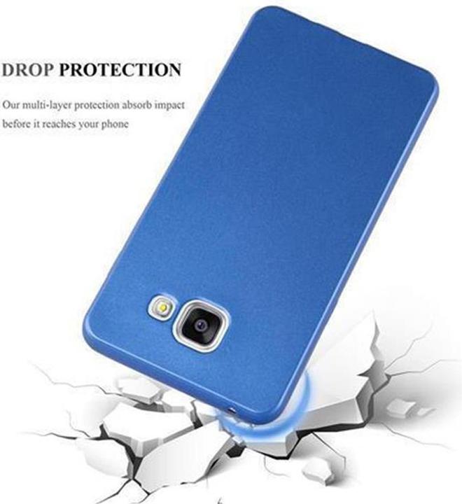 Actual product image Cadorabo TPU Matt Metallic Cover (Samsung Galaxy A3 (2016))