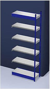 Produktbild kaiserkraft Stabil-Steckregal, einseitig