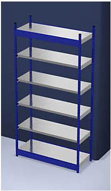 Produktbild kaiserkraft Stabil-Steckregal, einseitig