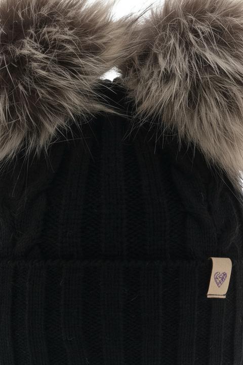 Immagine prodotto Maxte Set invernale per bambine - Cappello rosa e sciarpa a tubo con due pompon Amala