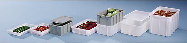 Actual product image kaiserkraft Plastic stacking containers