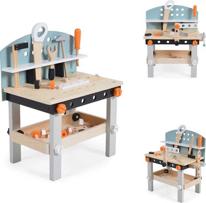 Actual product image Moni Children workbench 1176 wood
