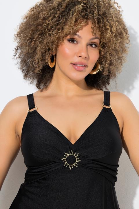 Actual product image Ulla Popken Sparkling Sun Two Piece Tankini Set (46)