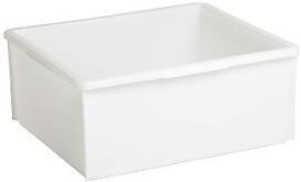 Actual product image kaiserkraft Polyethylene stacking box, without reinforcing ribs