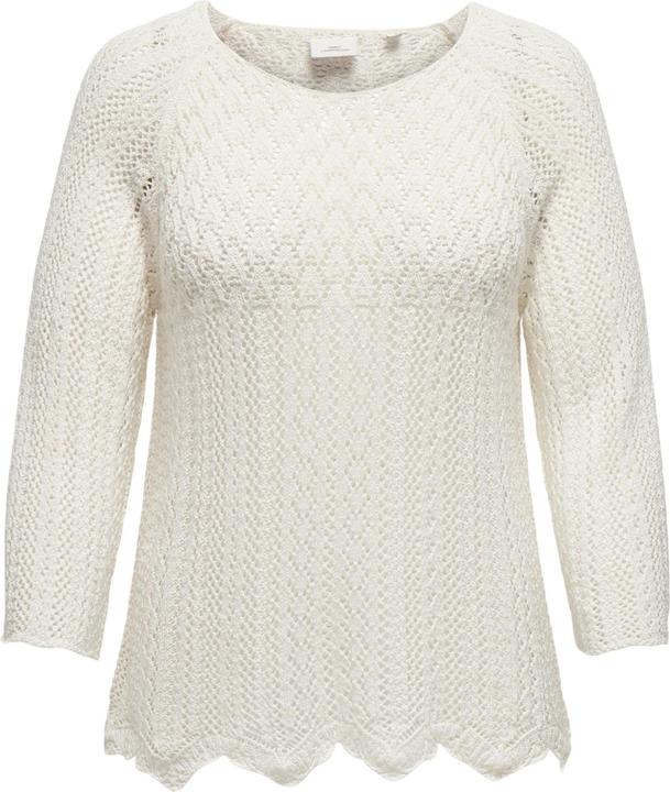 Only Rundhals Plus Pullover Strickpullover