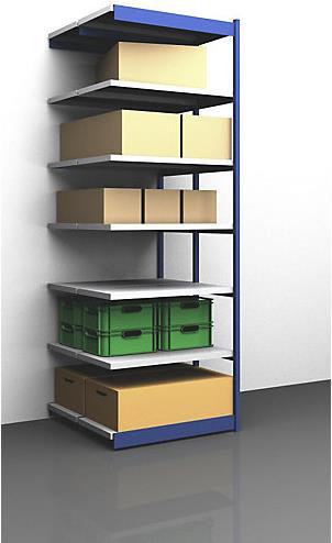 Produktbild kaiserkraft Stabil-Steckregal, doppelseitig