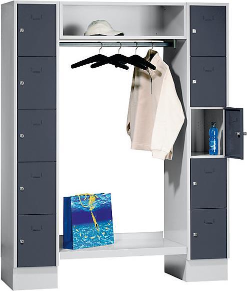 Actual product image Wolf locker room wardrobe system (147 cm, 185 cm)