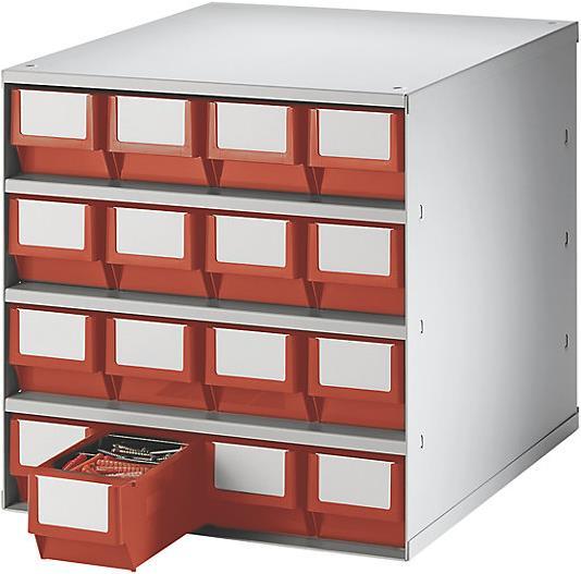 Image du produit kaiserkraft Magasin à tiroirs, charge du boîtier 75 kg (38 cm, 39.50 cm)