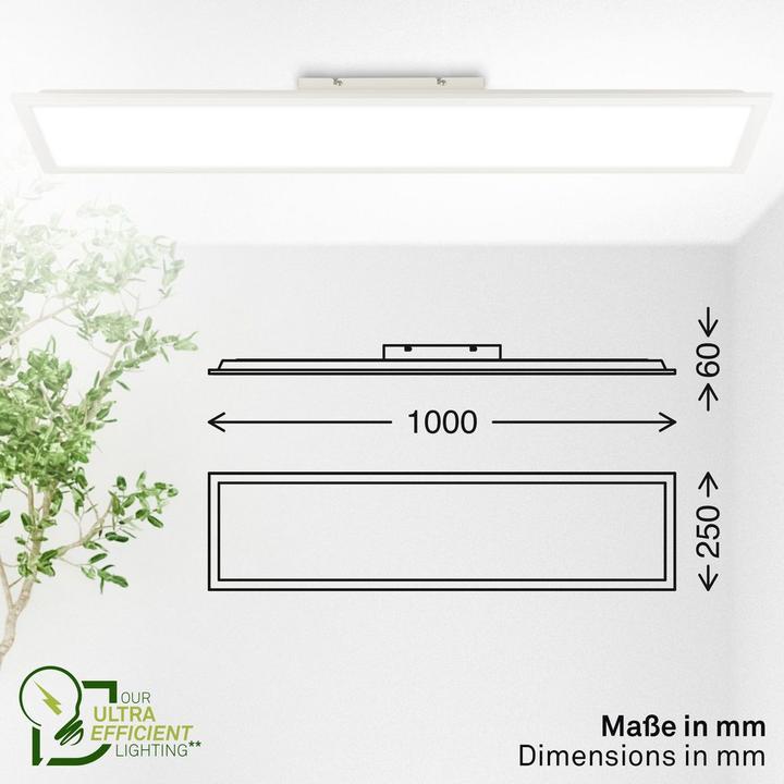 Produktbild Briloner SIMPLE A ultraeffizientes IP20 LED Panel - Weiss (2900 lm)