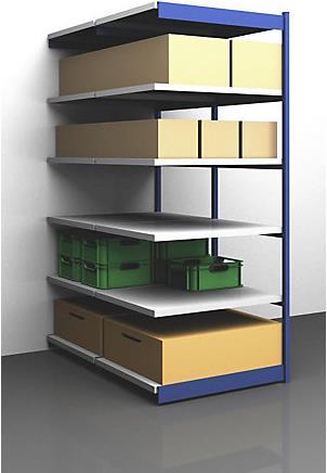 Produktbild kaiserkraft Stabil-Steckregal, doppelseitig