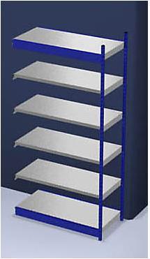 Produktbild kaiserkraft Stabil-Steckregal, einseitig