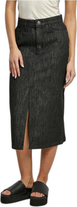 Actual product image Urban Classics Ladies Midi Denim Skirt - 70523 (28)