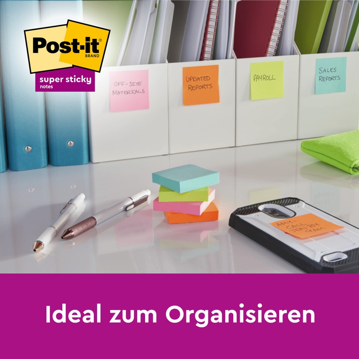 Immagine prodotto Post-it Note adesive Super Sticky (76 x 76 mm)