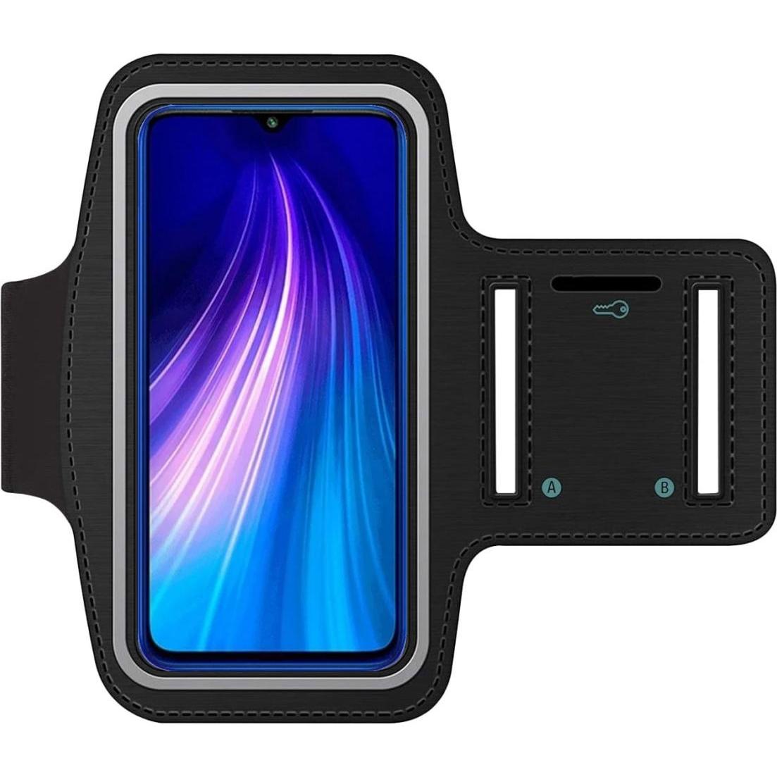 Thumbnail - SmartFitness Xiaomi Redmi Note 8 Handy Sport Armband, Smartphone Sportarmband, Schwarz
