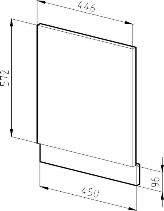 Produktbild Vicco Frontblende R-Line