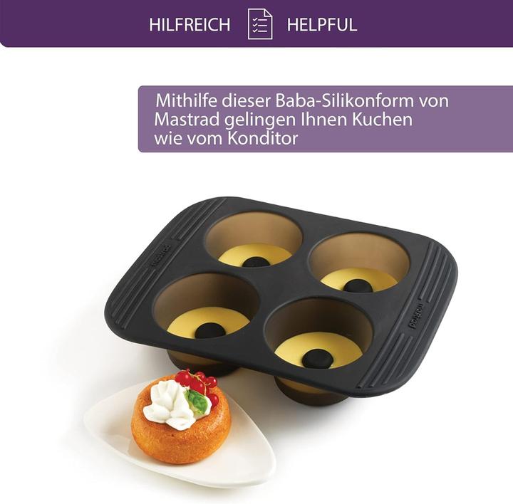 Produktbild Mastrad Baba-Backform Silikon